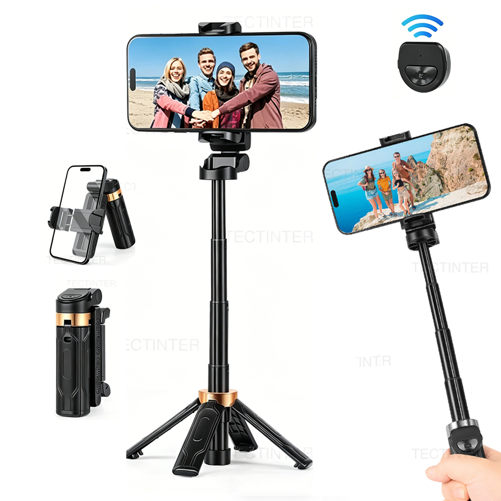 Auto Tracking Tripod - Foldable Selfie Stick Tripod for Phone