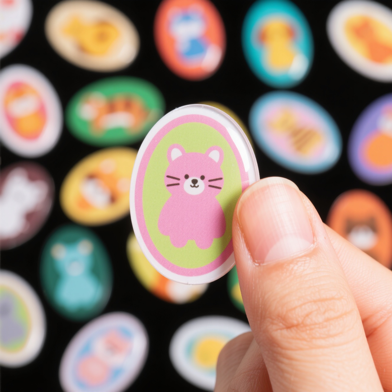Electronics And Gadgets With A - Wholesale Epoxy Dome Sticker For Keychains,
