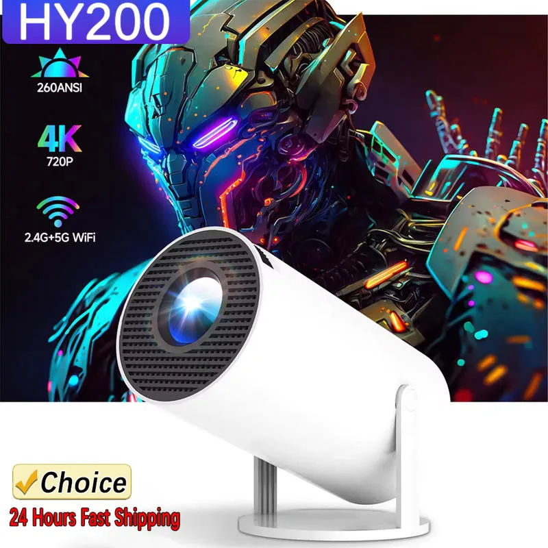 Mini Projector Portable - 2026 New Hot Sale HY200 Portable