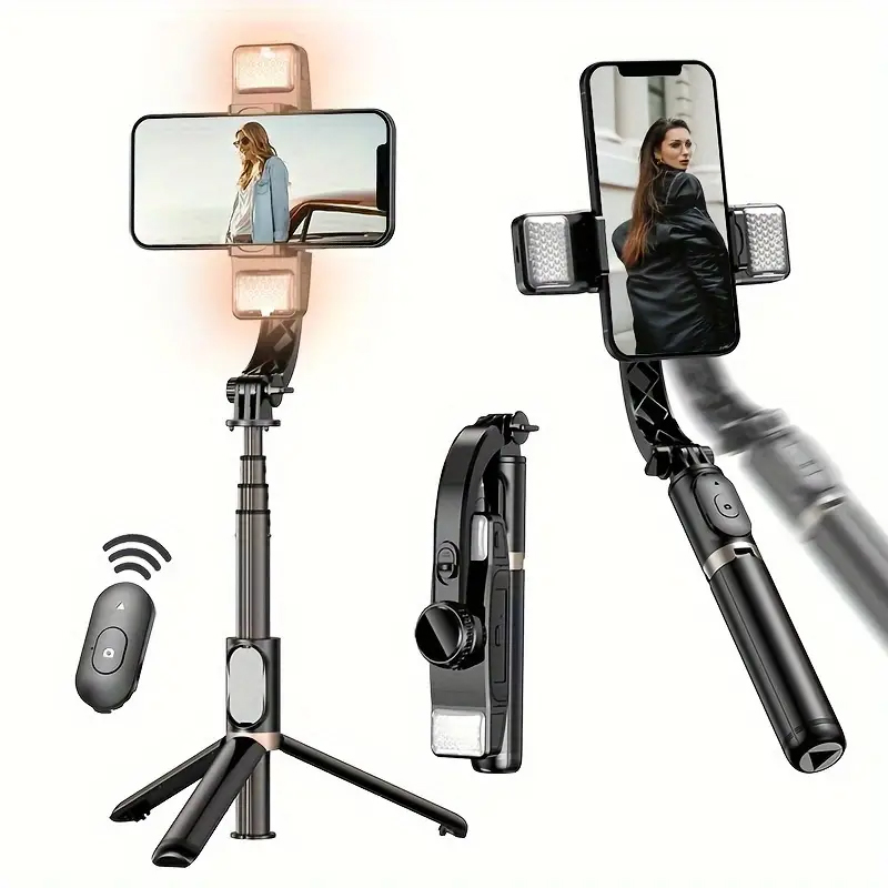 Auto Tracking Tripod - Foldable Mini Wireless Bluetooth Selfie Stick