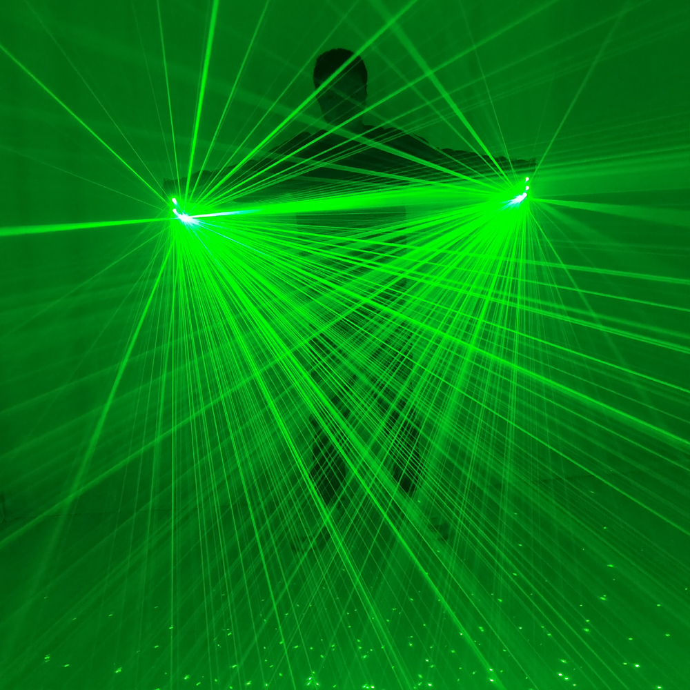 Sky Star 532nm Green Laser Glo – обзор и цена Led Gloves Music