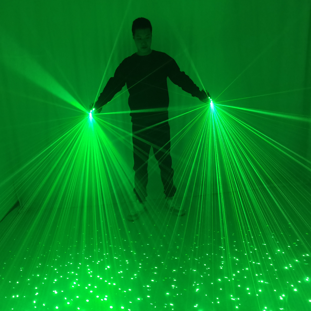 Sky Star 532nm Green Laser Glo – обзор и цена Led Gloves Music
