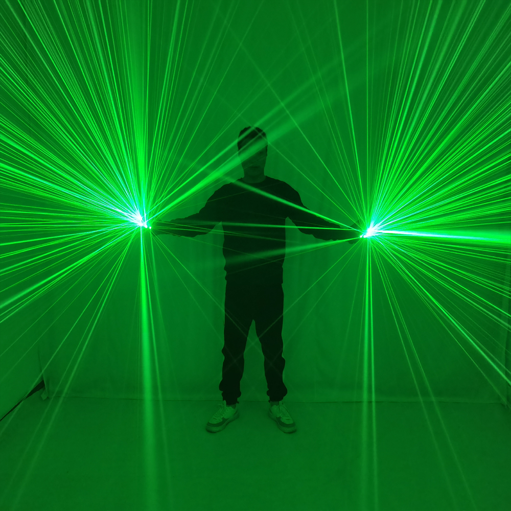 Sky Star 532nm Green Laser Glo – обзор и цена Led Gloves Music