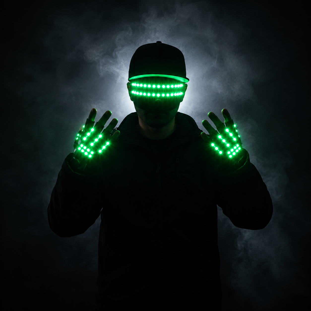 LED Flashing Gloves and Glasse – обзор и цена Led Gloves Music