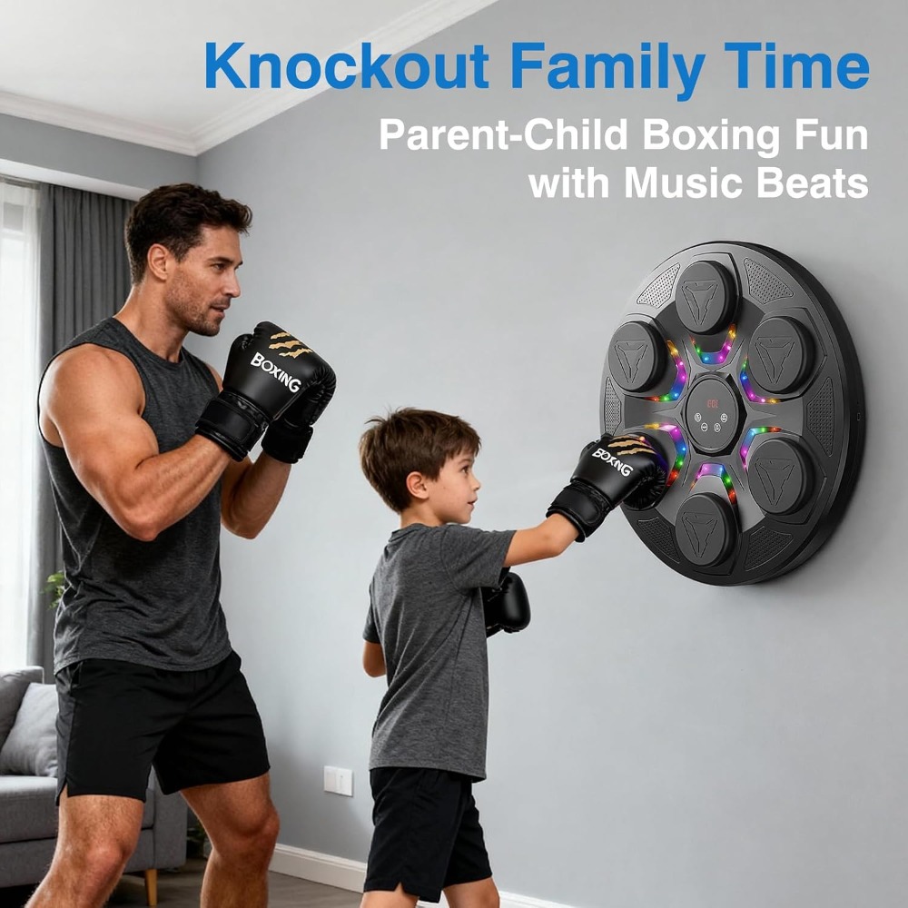 Upgrade Music Boxing Machine,  – обзор и цена Led Gloves Music