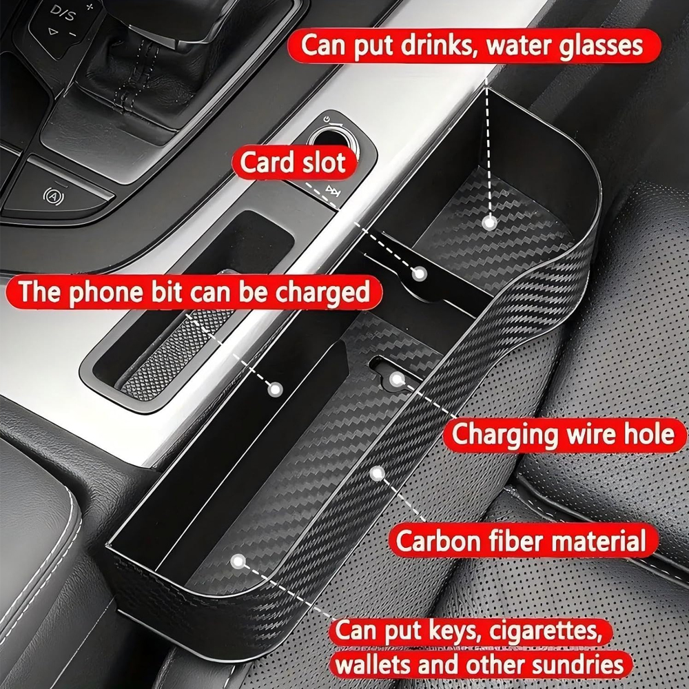 Car Seat Gap Storage Box, Mult – обзор и цена Mobile Electronics Gadgets