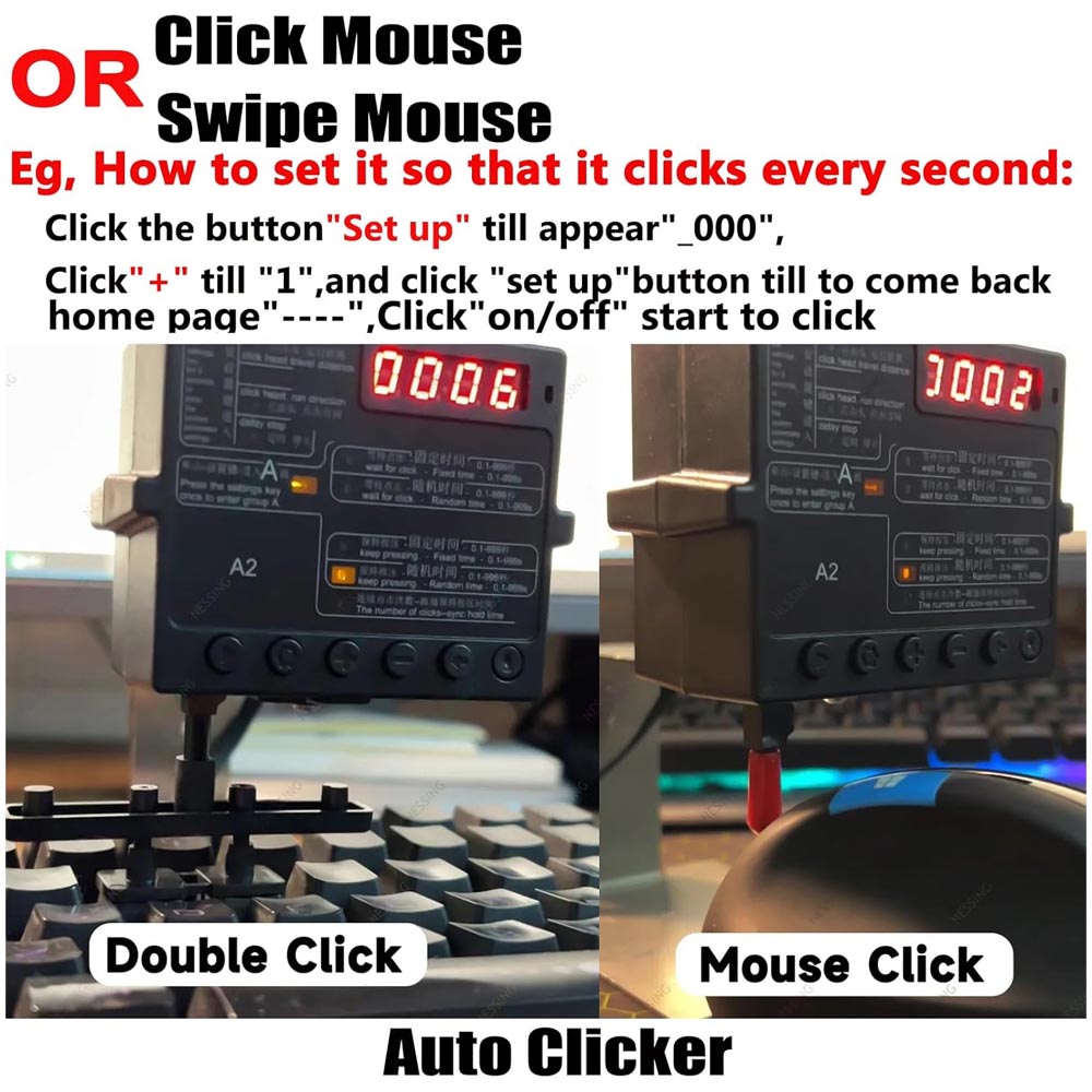 (ABC) Physical Click Auto Keyb – обзор и цена Auto Mouse Mover