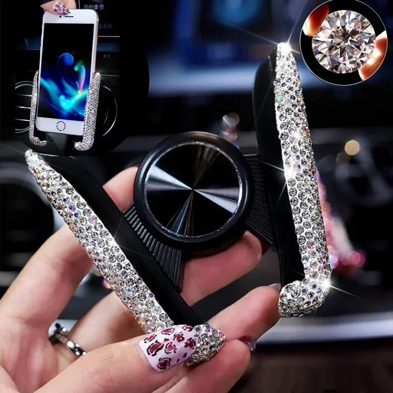 NEW Car Phone Holder Diamond C – обзор и цена Mobile Electronics Gadgets