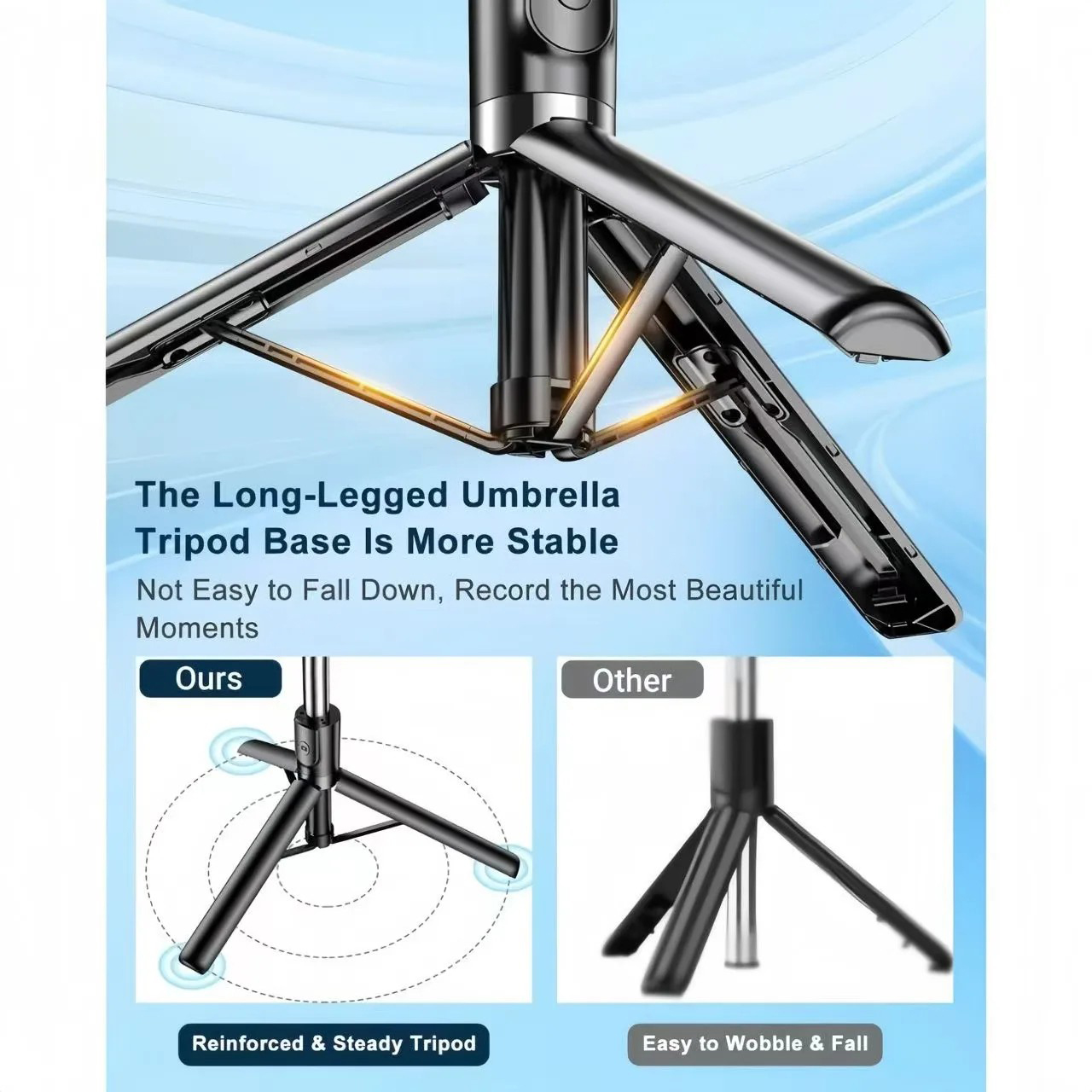 1700mm Selfie Stick Wireless S – обзор и цена Auto Tracking Tripod