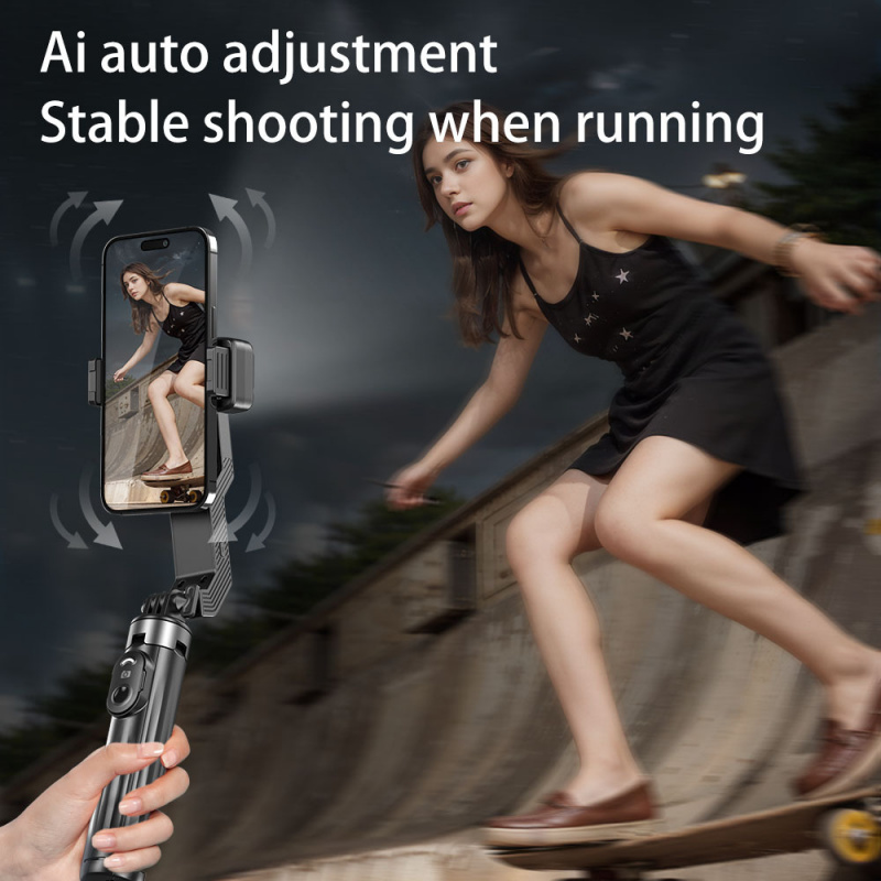 Phone Selfie Stick with LED Fi – обзор и цена Auto Tracking Tripod