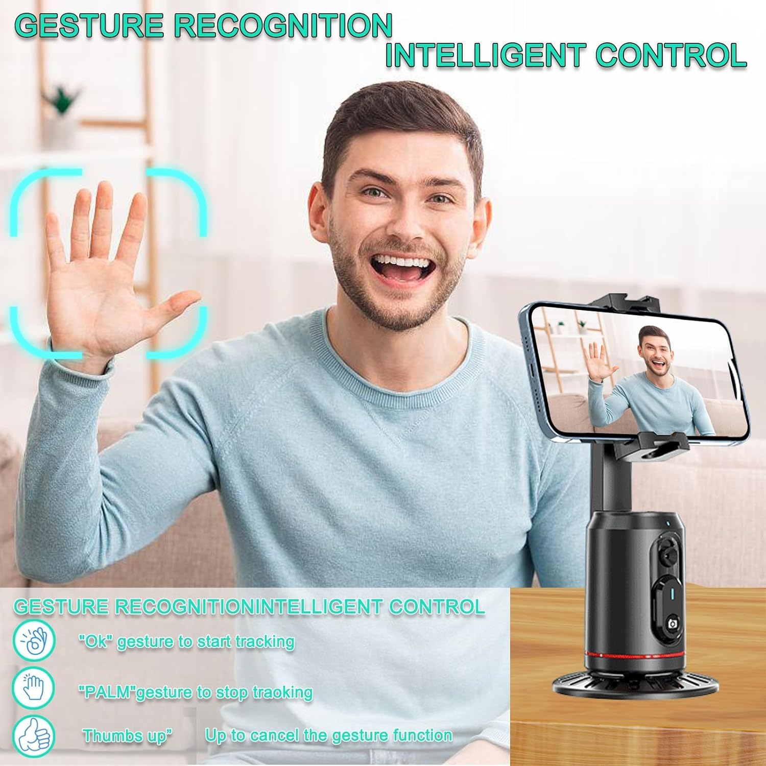 Auto Face Tracking Tripod 360° – обзор и цена Auto Tracking Tripod