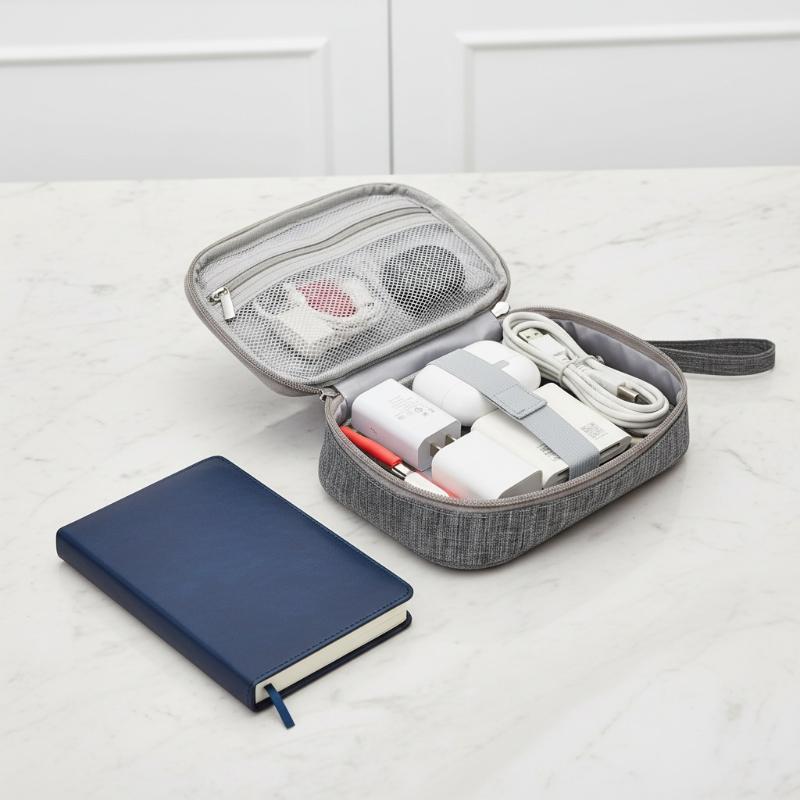 Double Layer Cable Storage Bag – обзор и цена Electronics And Gadgets With A