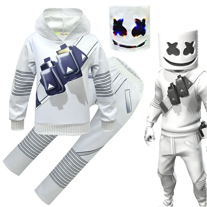 Kids Cosplay Costume Boys Mars – обзор и цена Led Gloves Music