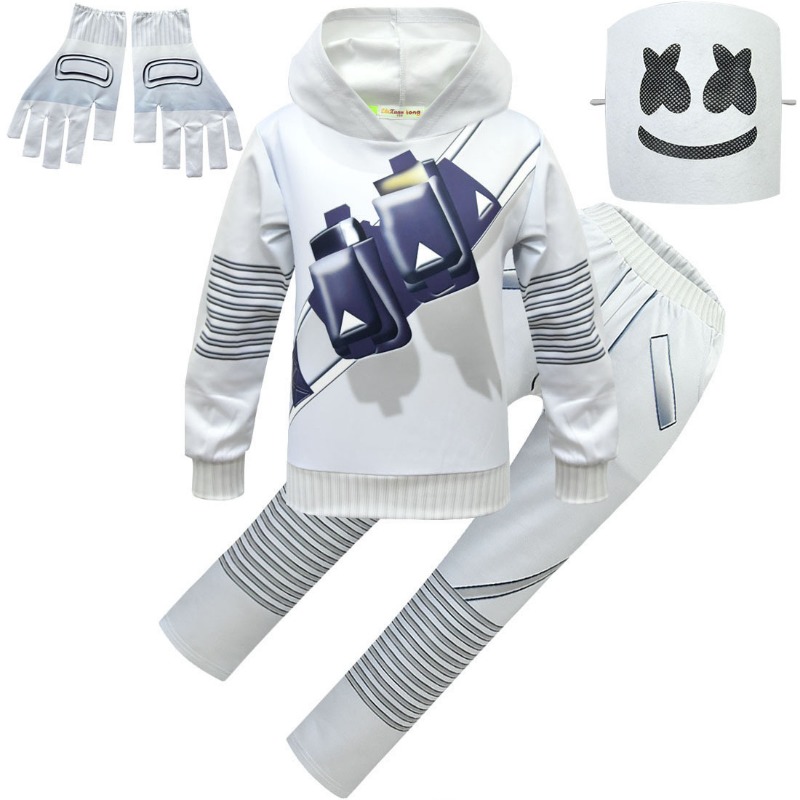 Kids Cosplay Costume Boys Mars – обзор и цена Led Gloves Music