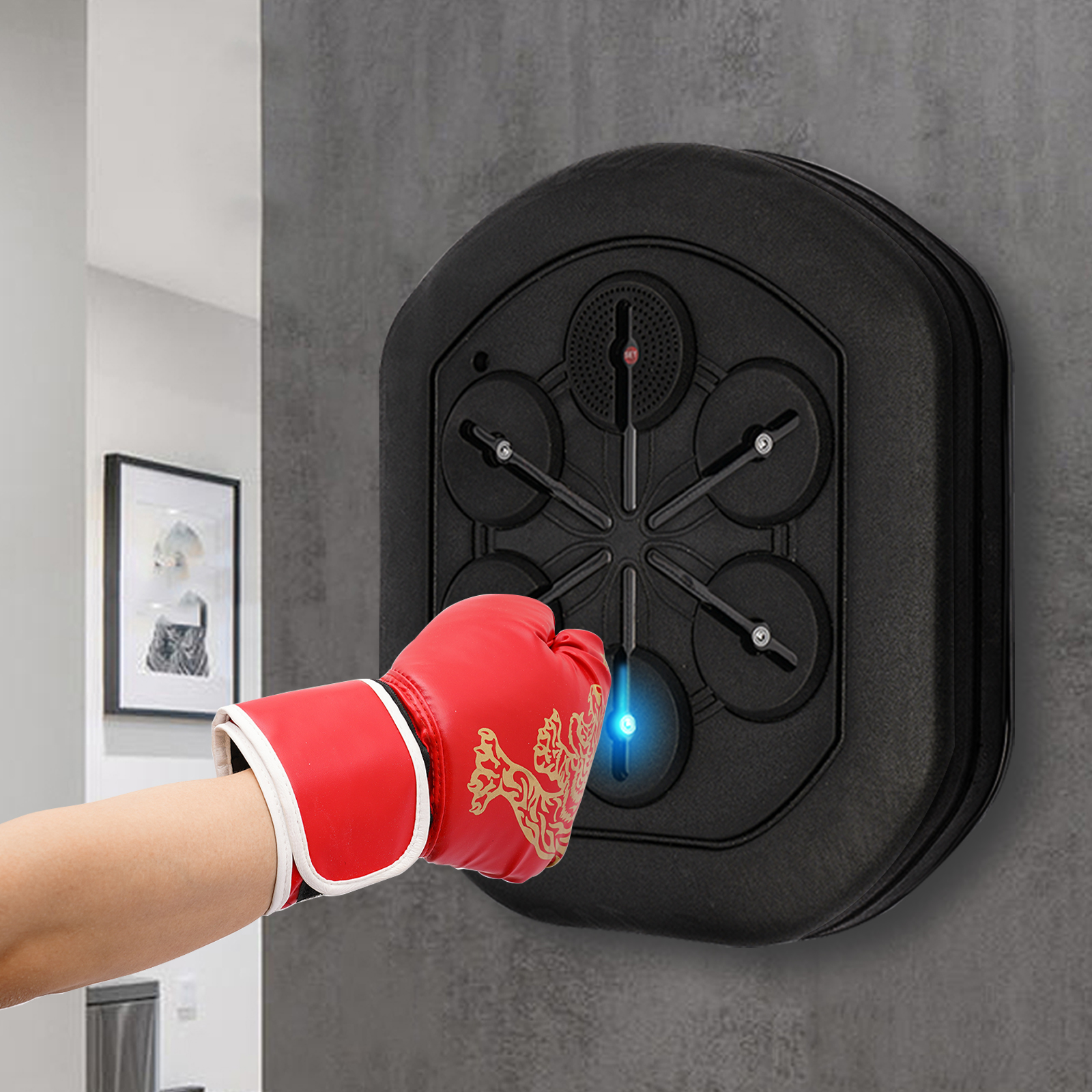 Music Boxing Machine Wall-Moun – обзор и цена Led Gloves Music