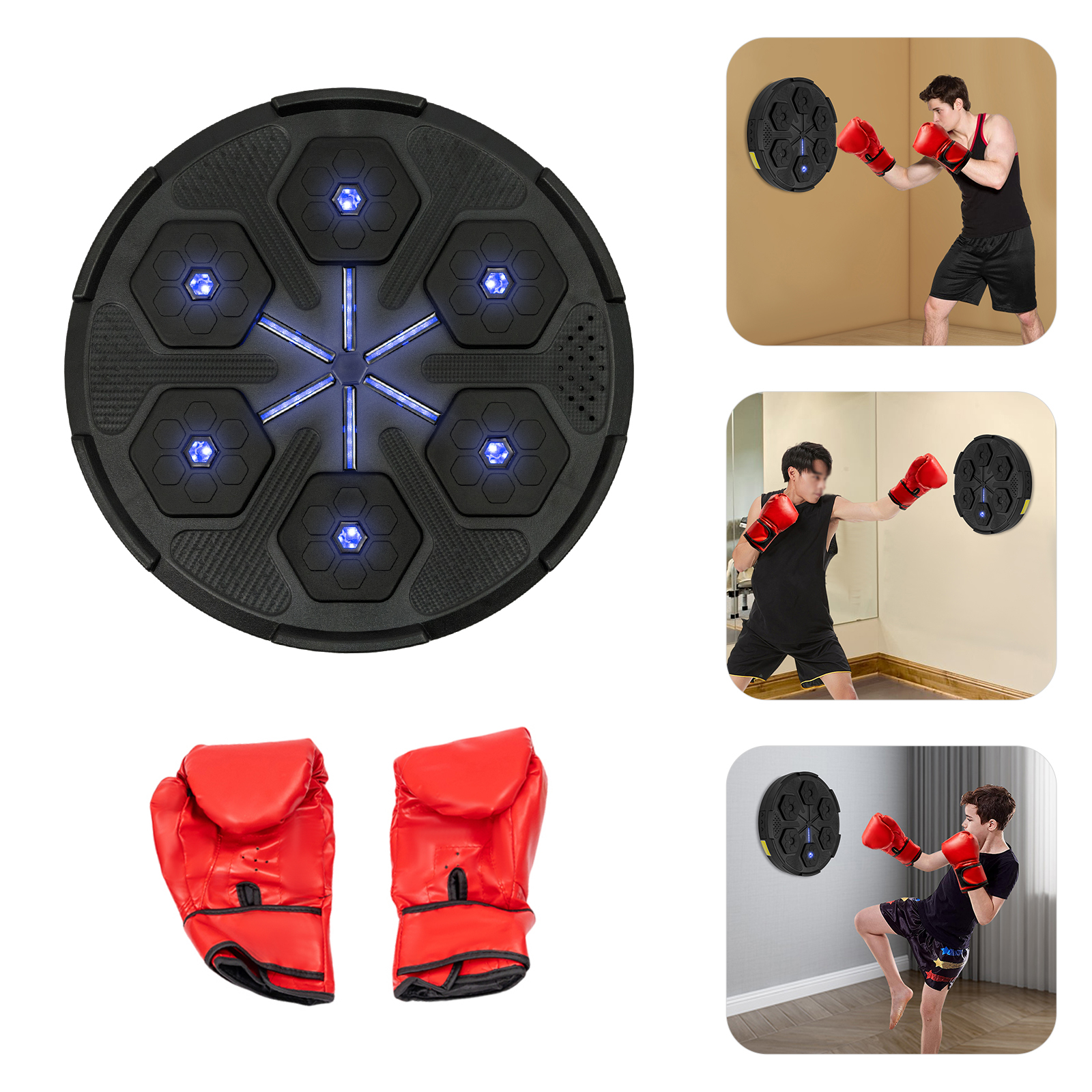 Wall Mount Bluetooth Music Box – обзор и цена Led Gloves Music