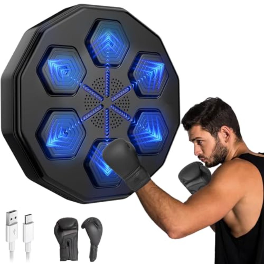 Music Boxing Machine - Smart W – обзор и цена Led Gloves Music