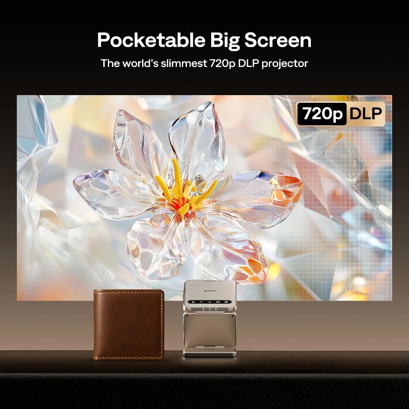 Yinzam ZIP Gold Tri-Fold Porta – обзор и цена Mini Projector Portable