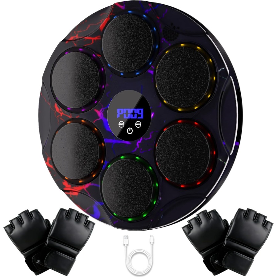 Wall Mounted Music Boxing Mach – обзор и цена Led Gloves Music