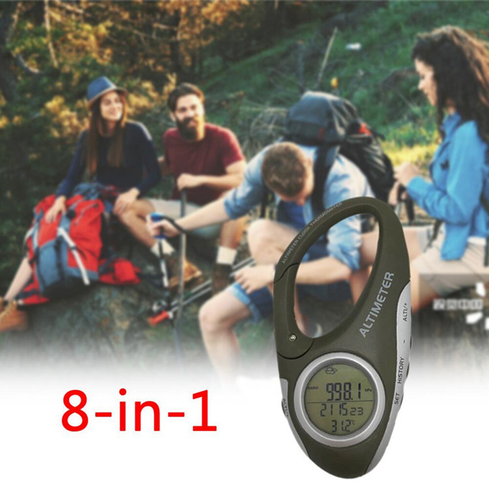 Electronic Altimeter Carabiner – обзор и цена Electronics And Gadgets With A