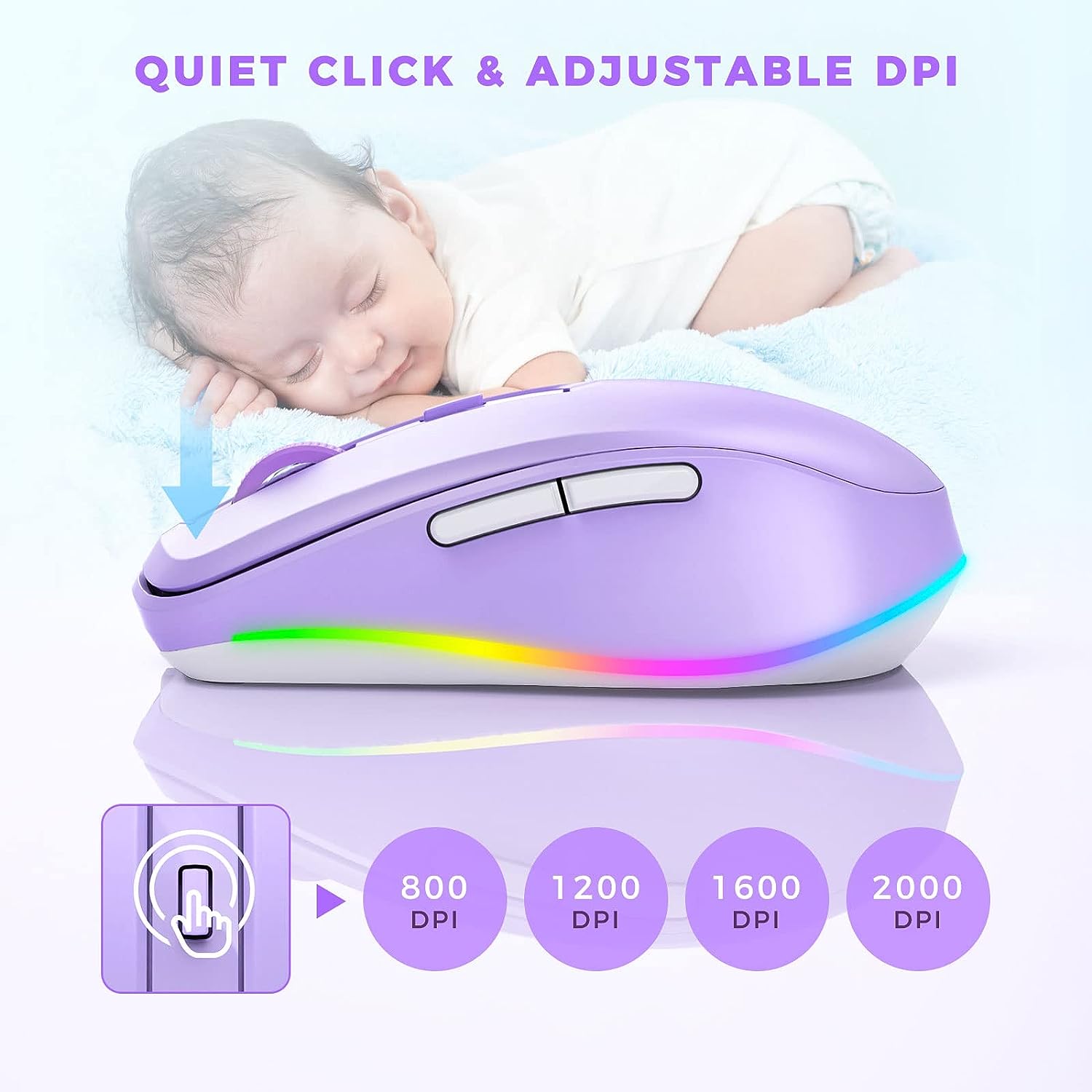 Wireless Mouse Jiggler LED Rec – обзор и цена Auto Mouse Mover